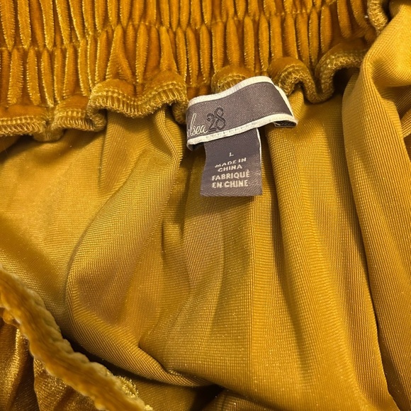 Chelsea28 velvet A line midi skirt - Picture 8 of 10